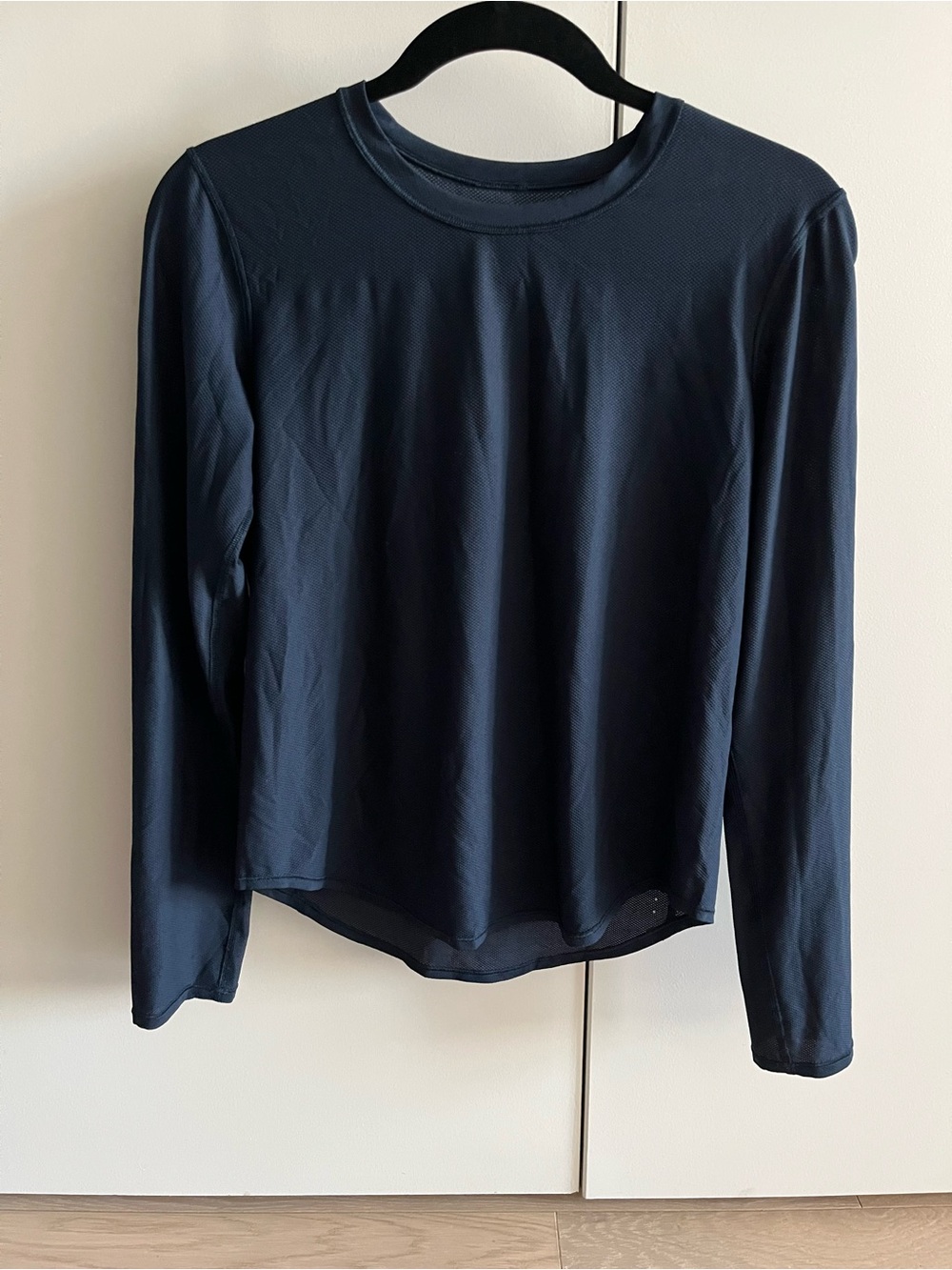lululemon athletica high neck run and train long sleeve tee